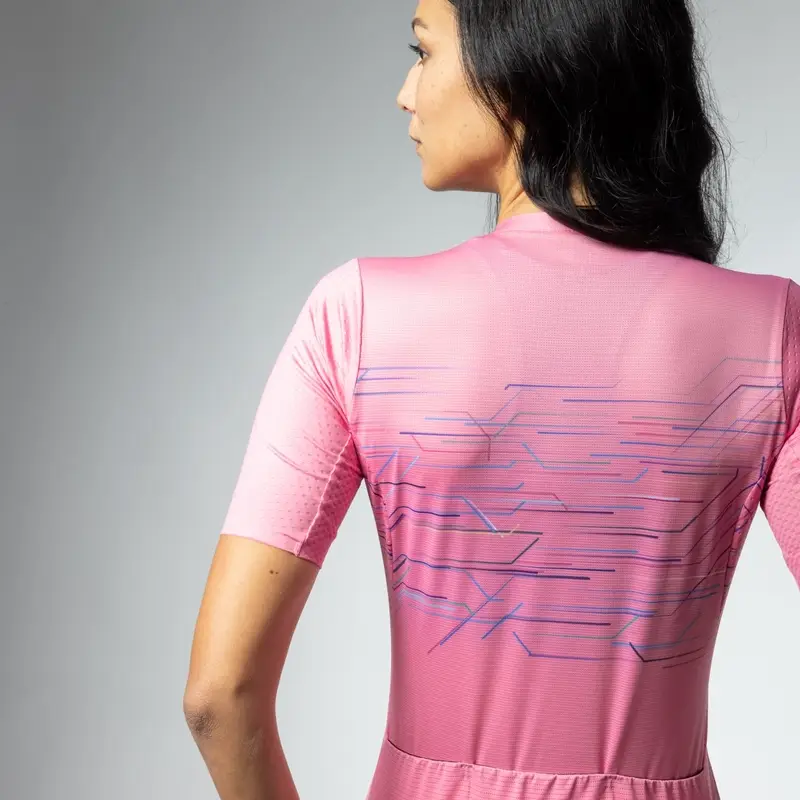 Maglia A Maniche Corte Megabyte PR-E Donna Rosa Taglia XXS #4