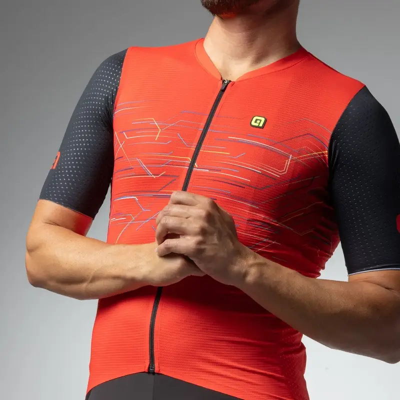 Maglia A Maniche Corte Megabyte PR-E Rosso Taglia XXS #2