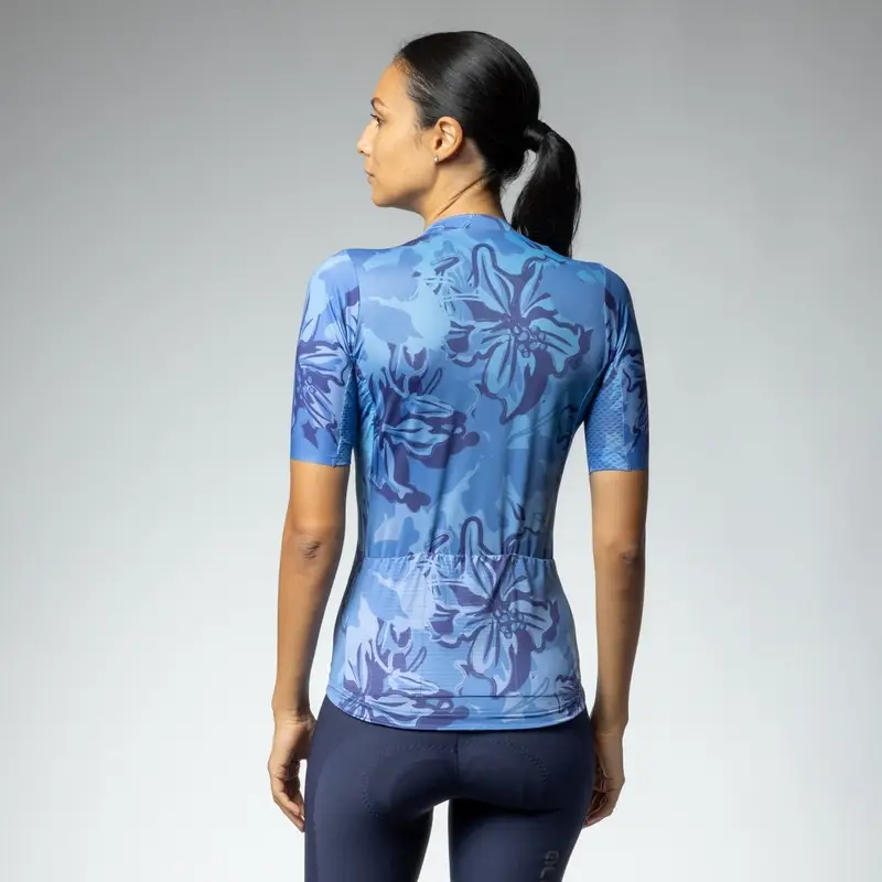 Maglia A Maniche Corte Honolulu PR-E Donna Blu Taglia XXS #1