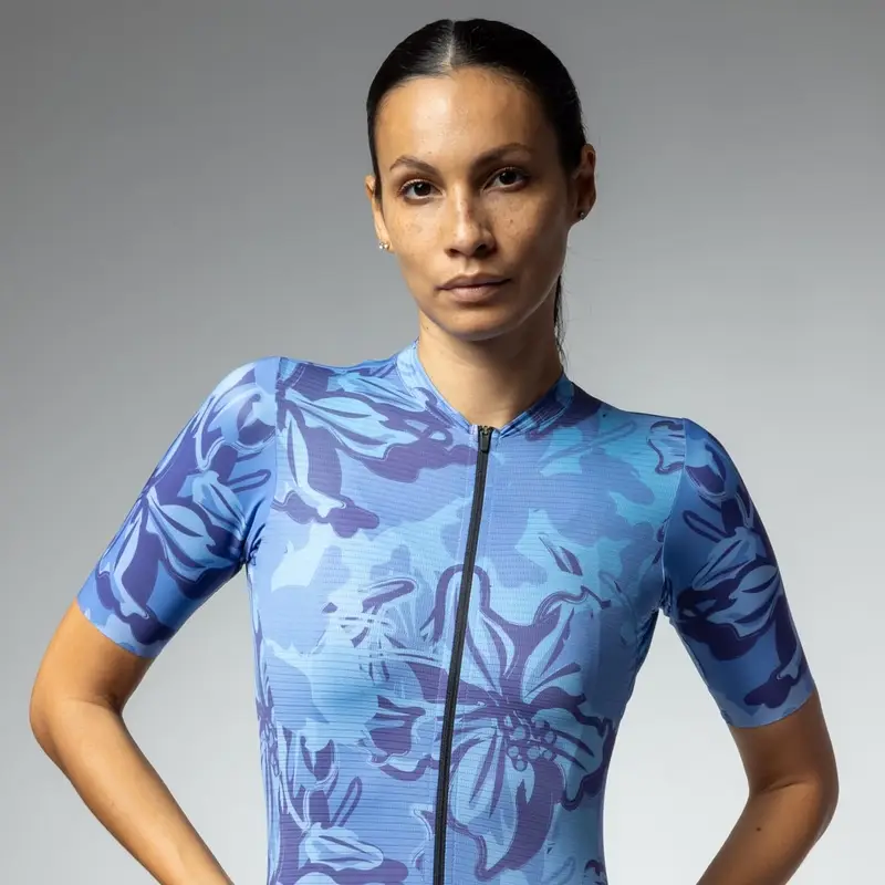Maglia A Maniche Corte Honolulu PR-E Donna Blu Taglia XXS #2