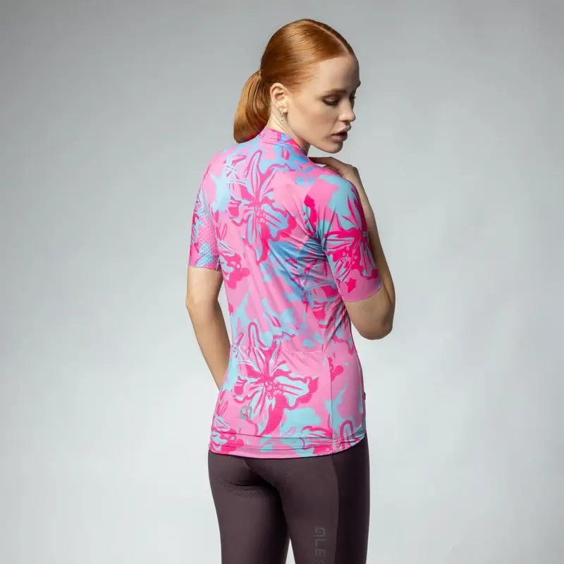 Maglia A Maniche Corte Honolulu PR-E Donna Rosa Taglia XXS #1