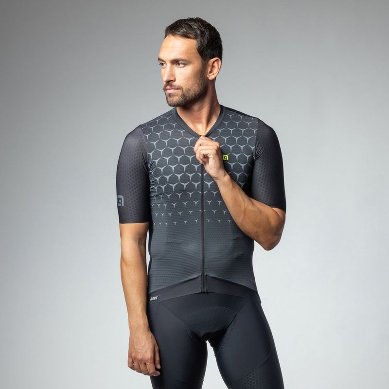 Quick R-EV1 Short Sleeve Jersey Black Size L
