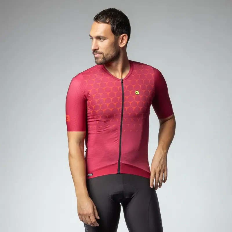 Maillot À Manches Courtes Quick R-EV1 Bordeaux Taille XXS - image