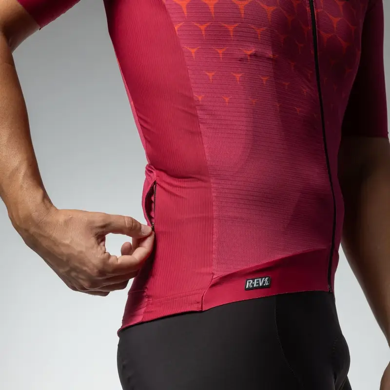Maillot À Manches Courtes Quick R-EV1 Bordeaux Taille XXS #3