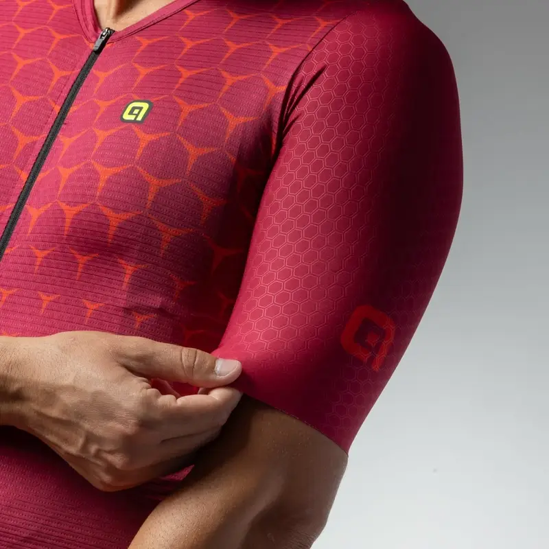 Maillot À Manches Courtes Quick R-EV1 Bordeaux Taille XXS #4