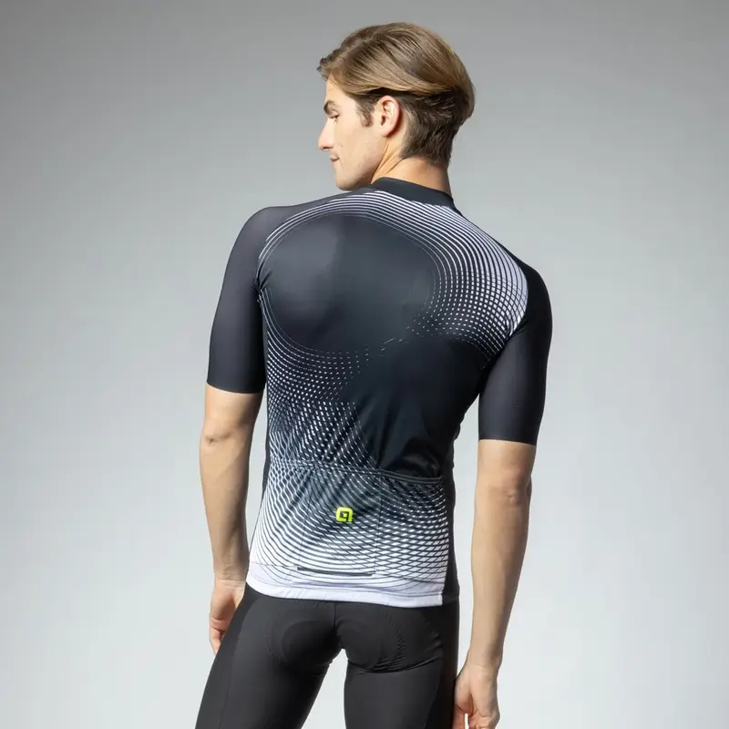Maglia A Maniche Corte Optical Pragma Nero Taglia XXS #1