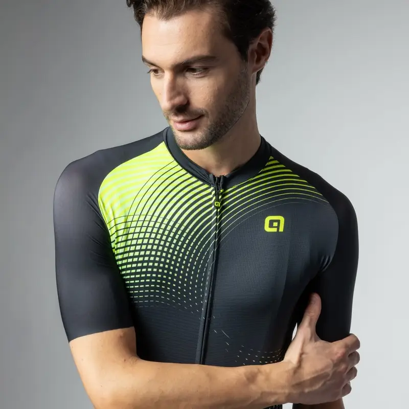Maglia A Maniche Corte Optical Pragma Giallo Fluo Taglia XXS #2
