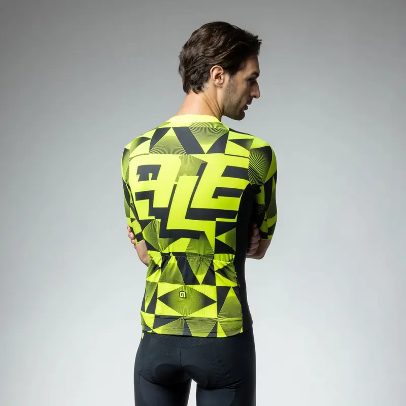 Maglia A Maniche Corte Multiverso PR-E Giallo Fluo Taglia XXXXL #1