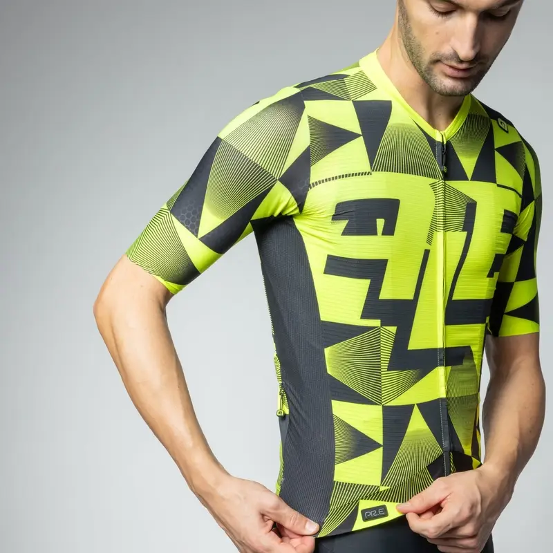Maglia A Maniche Corte Multiverso PR-E Giallo Fluo Taglia XXXXL #2