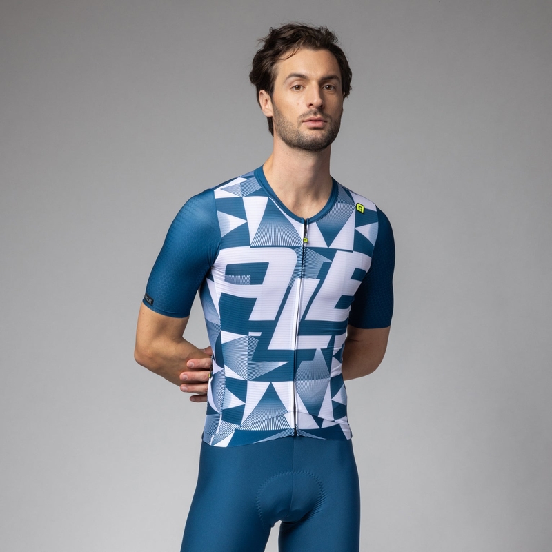 Short Sleeve Multiverse PR-E Jersey Blue Size XXL