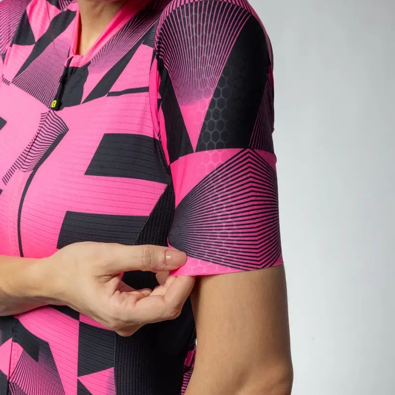 Maglia A Maniche Corte Multiverso PR-E Donna Rosa Fluo Taglia XXS #4