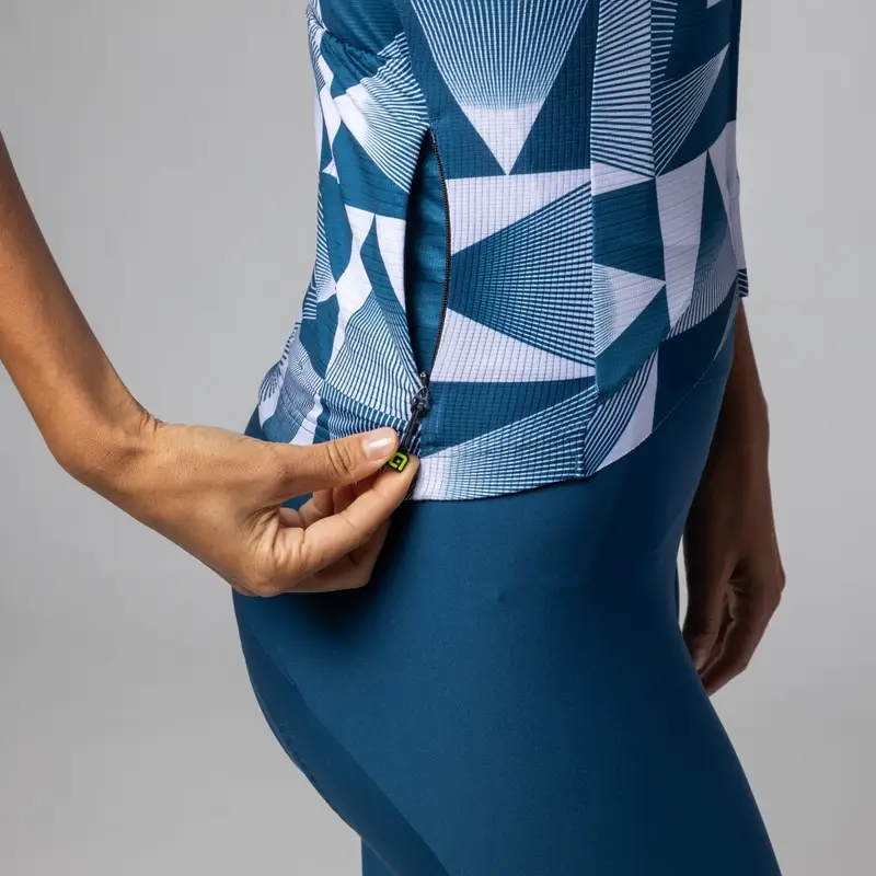 Maillot Femme Multiverso PR-E Manches Courtes Bleu Taille M #4