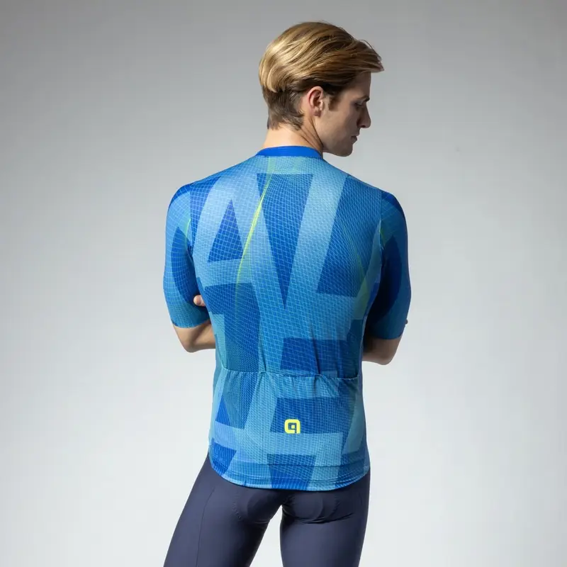 Maglia A Maniche Corte Synergy PR-E Blu Taglia XXS #1