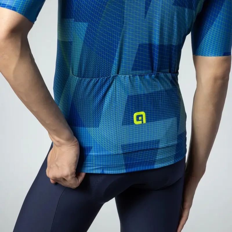 Maglia A Maniche Corte Synergy PR-E Blu Taglia XXS #5