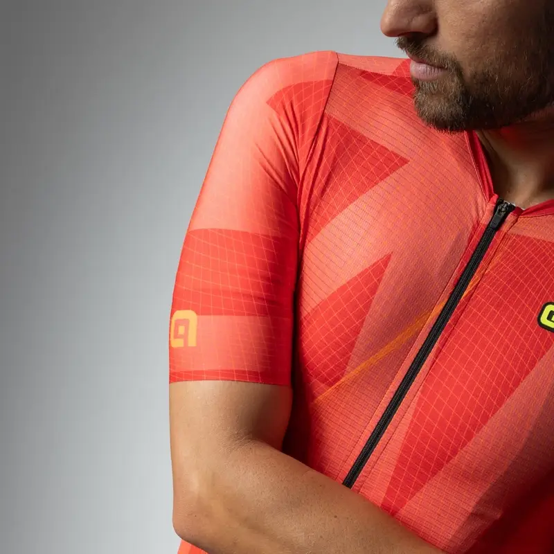 Maglia A Maniche Corte Synergy PR-E Rosso Taglia XXS #3