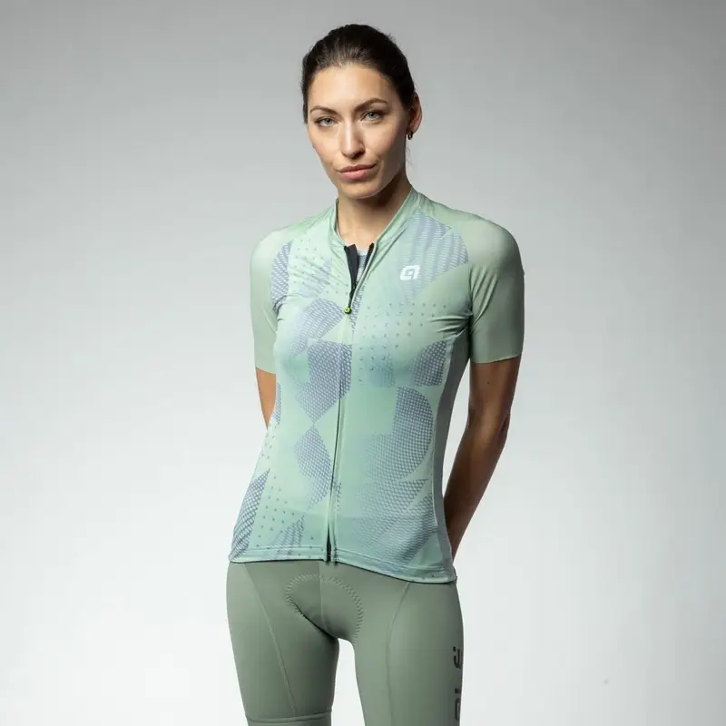 Maglia A Maniche Corte Enjoy Pragma Donna Verde Taglia XXS - image