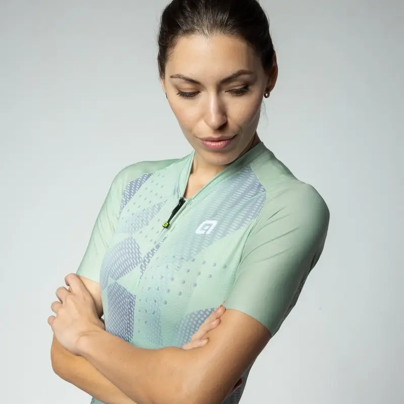 Maglia A Maniche Corte Enjoy Pragma Donna Verde Taglia XXS #2