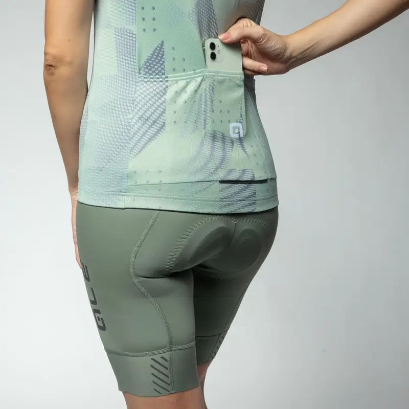 Maglia A Maniche Corte Enjoy Pragma Donna Verde Taglia XXS #5