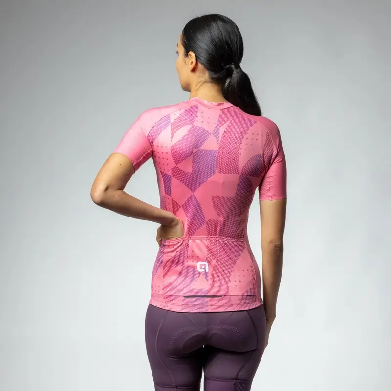 Maglia A Maniche Corte Enjoy Pragma Donna Rosa Taglia XXS #1