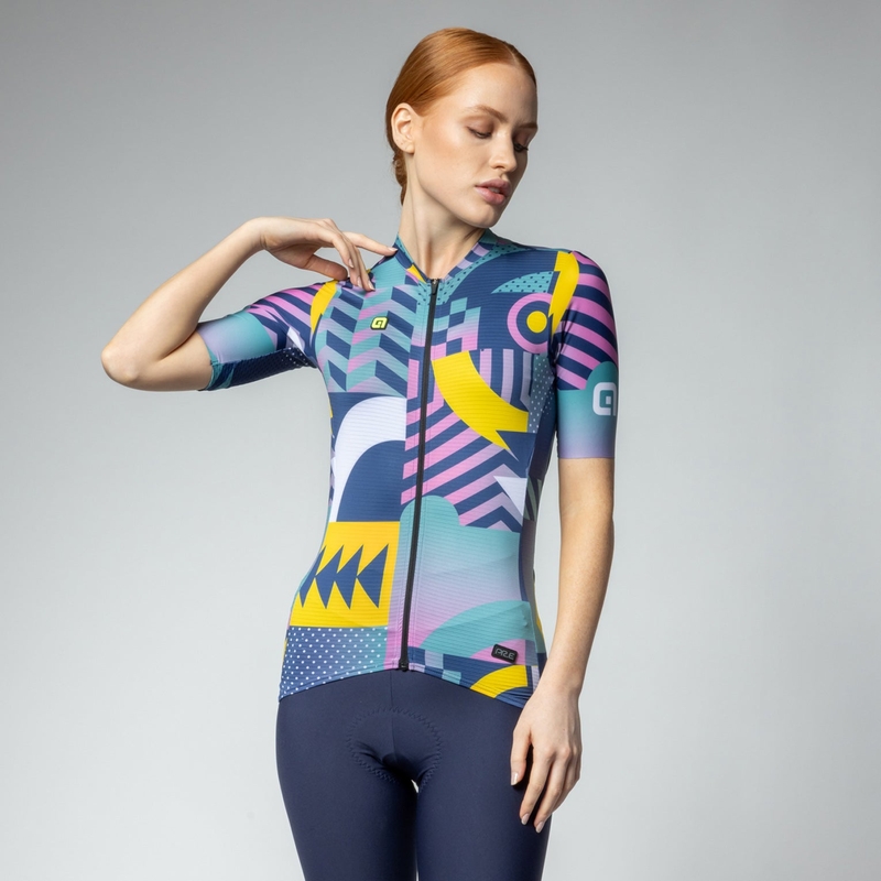 Kurzarm-Trikot Games PR-E Damen Rosa Größe XS