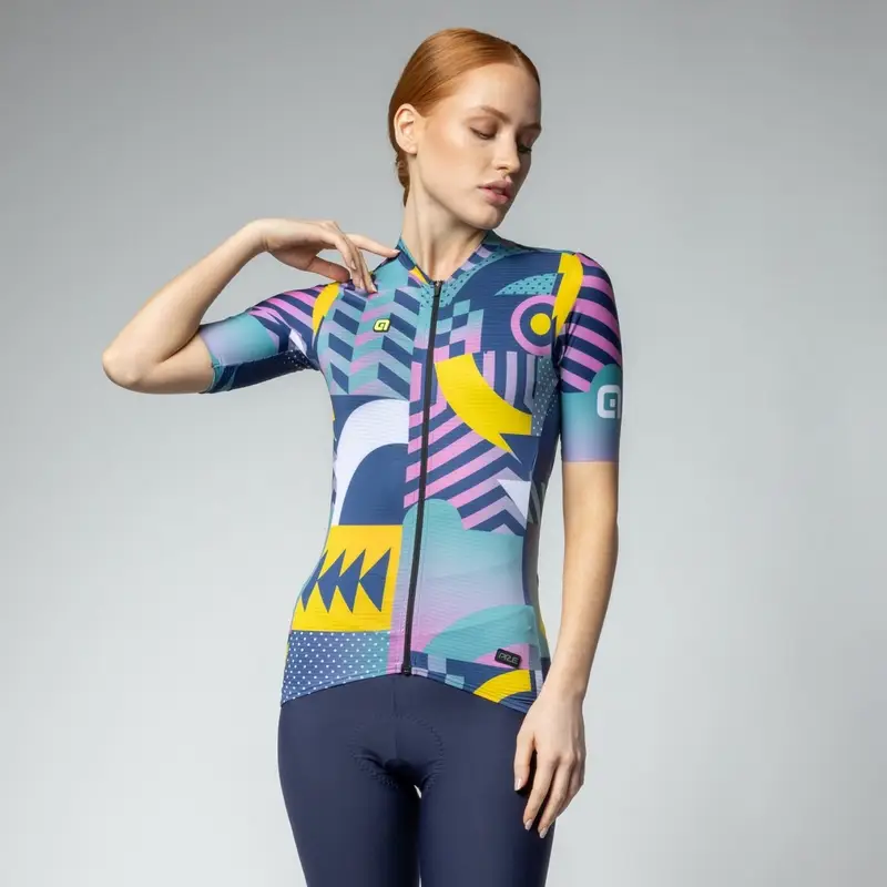 Maillot Femme Manches Courtes Games PR-E Rose Taille S - image