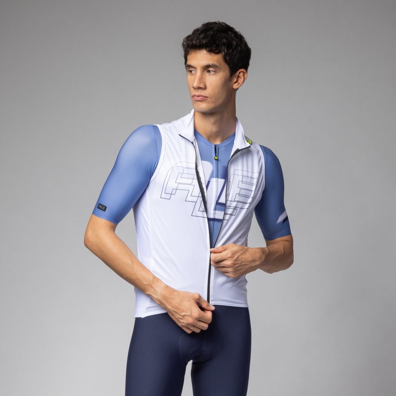 Chaleco Sauvage PR-E Blanco Talla XXXXXL