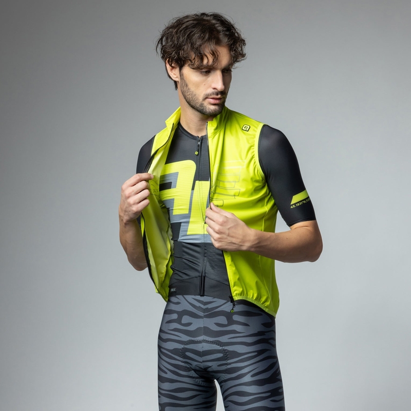 Gilet Sauvage PR-E Verde Fluo Taglia XXXXXL