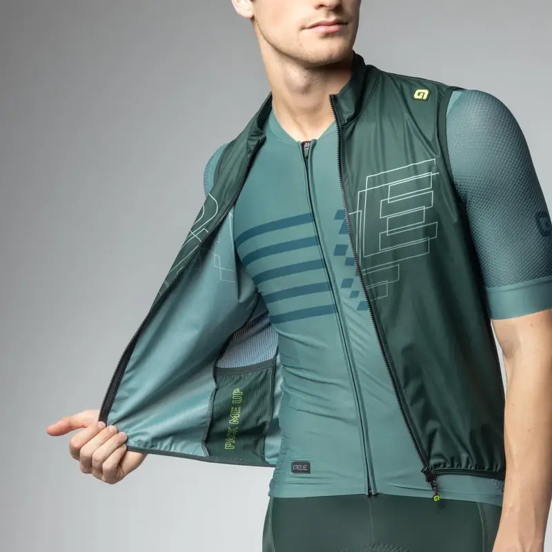 Gilet Sauvage PR-E Verde Taglia XL #4