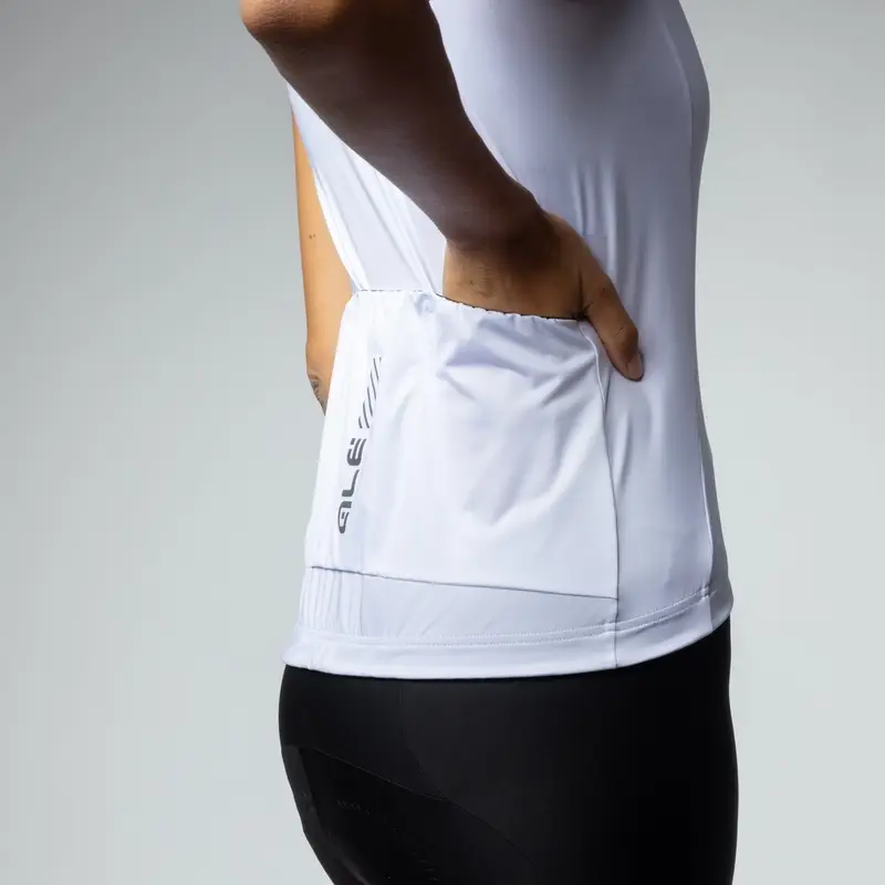 Maglia Smanicata Color Block Pragma Donna Bianco Taglia XXS #4