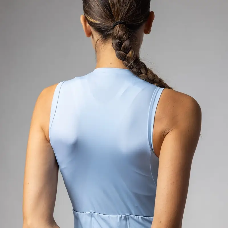 Farbblock Ärmelloses Trikot Pragma Damen Aquagrün Größe L #4