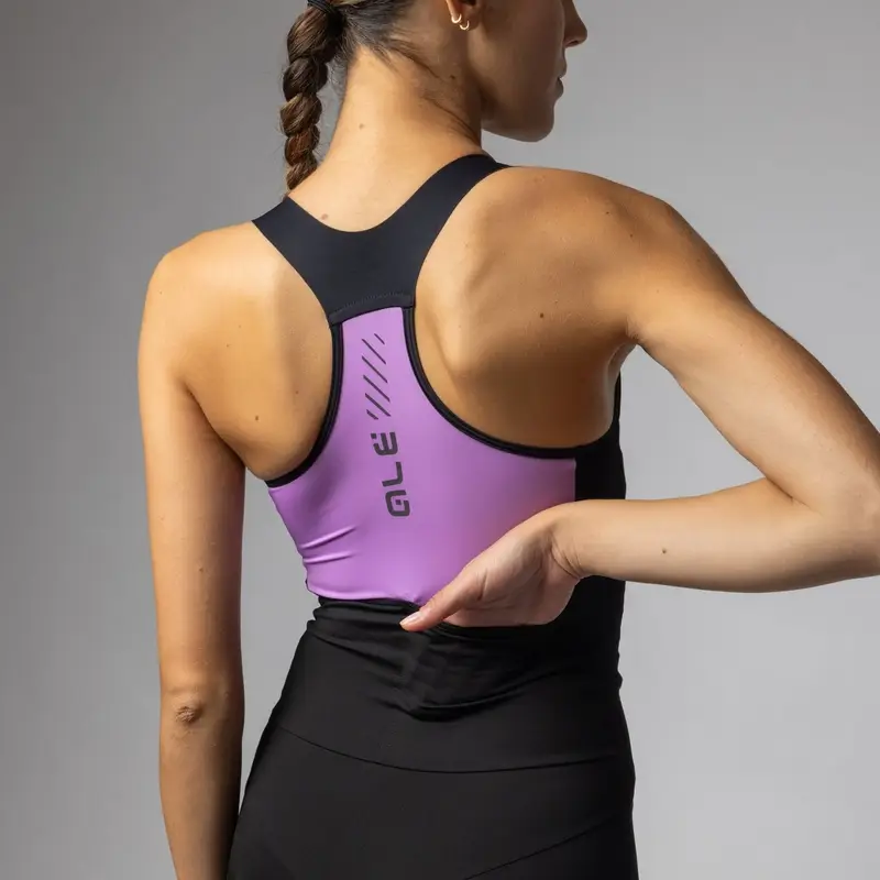 Body Strada Smanicato Color Block Pragma Donna Rosa Taglia XXS #3