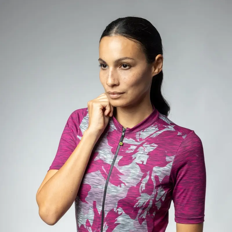 Maglia A Maniche Corte Gravel Sunrise Off Road Donna Viola Taglia XXS #2