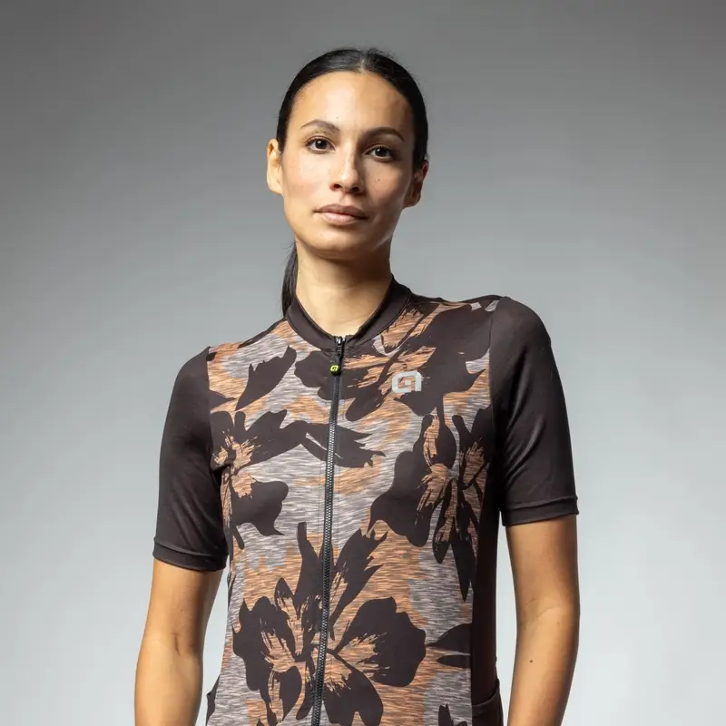 Maglia A Maniche Corte Gravel Sunrise Off Road Donna Marrone Taglia XXS #2
