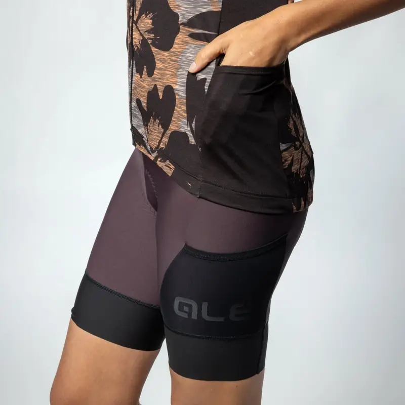 Maglia A Maniche Corte Gravel Sunrise Off Road Donna Marrone Taglia XXS #4
