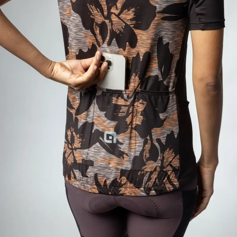 Maglia A Maniche Corte Gravel Sunrise Off Road Donna Marrone Taglia XXS #5