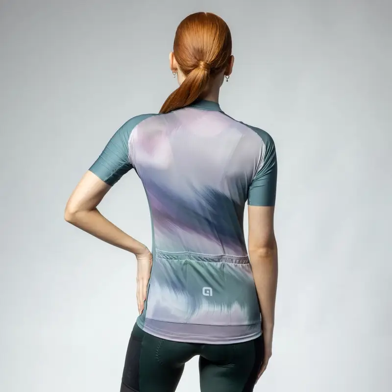 Kurzarm Gravel Monsun Off Road Damen Trikot Grün Größe XXXXXL #1