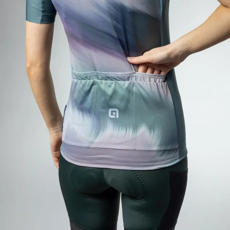 Kurzarm Gravel Monsun Off Road Damen Trikot Grün Größe XXXXXL #6