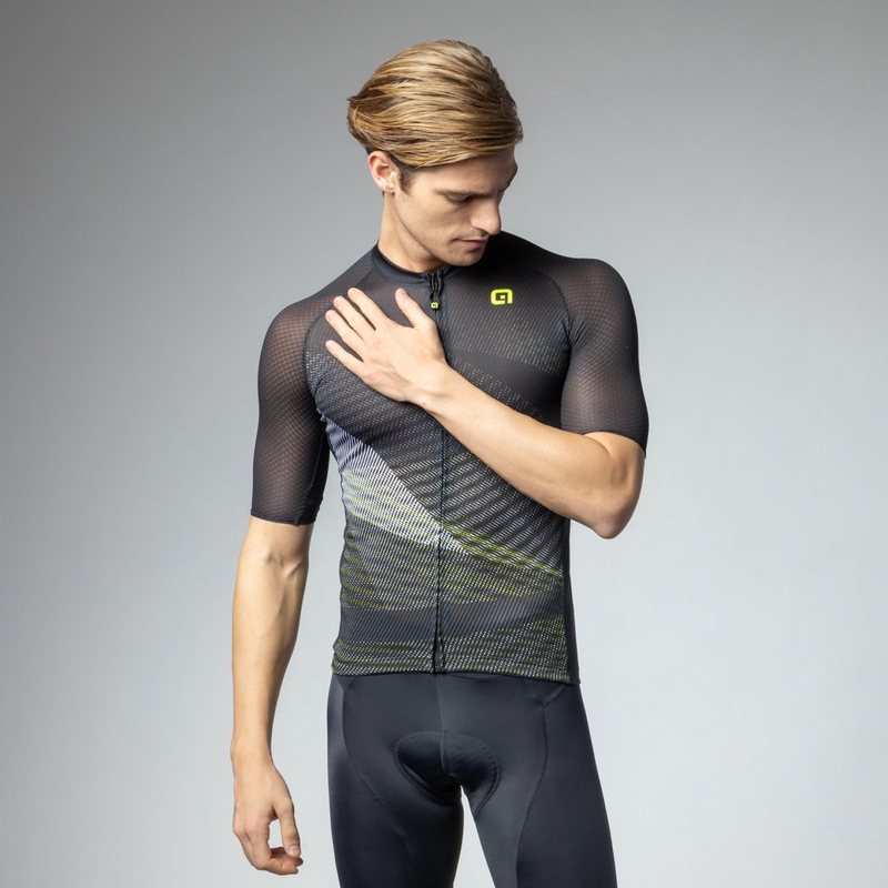 Connect Pragma Kurzarm Trikot Schwarz Größe M