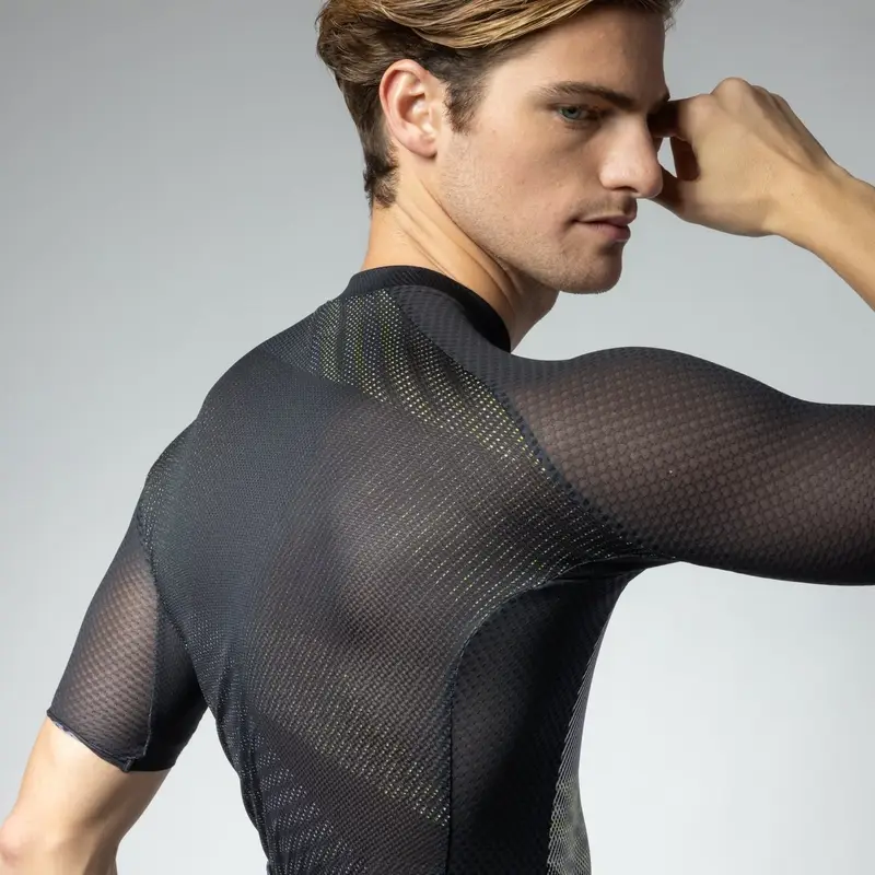Maglia A Maniche Corte Connect Pragma Nero Taglia XL #4