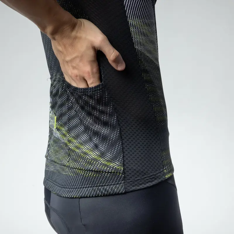 Maglia A Maniche Corte Connect Pragma Nero Taglia XL #5