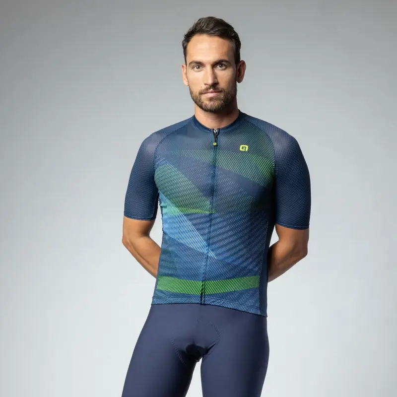 Maglia A Maniche Corte Connect Pragma Blu Taglia XL - image