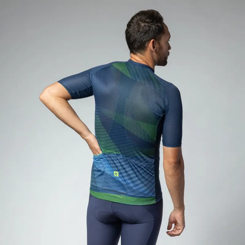 Maglia A Maniche Corte Connect Pragma Blu Taglia XL #1