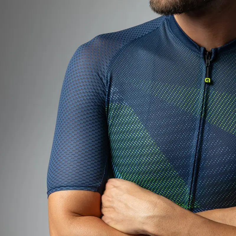 Maglia A Maniche Corte Connect Pragma Blu Taglia XL #4