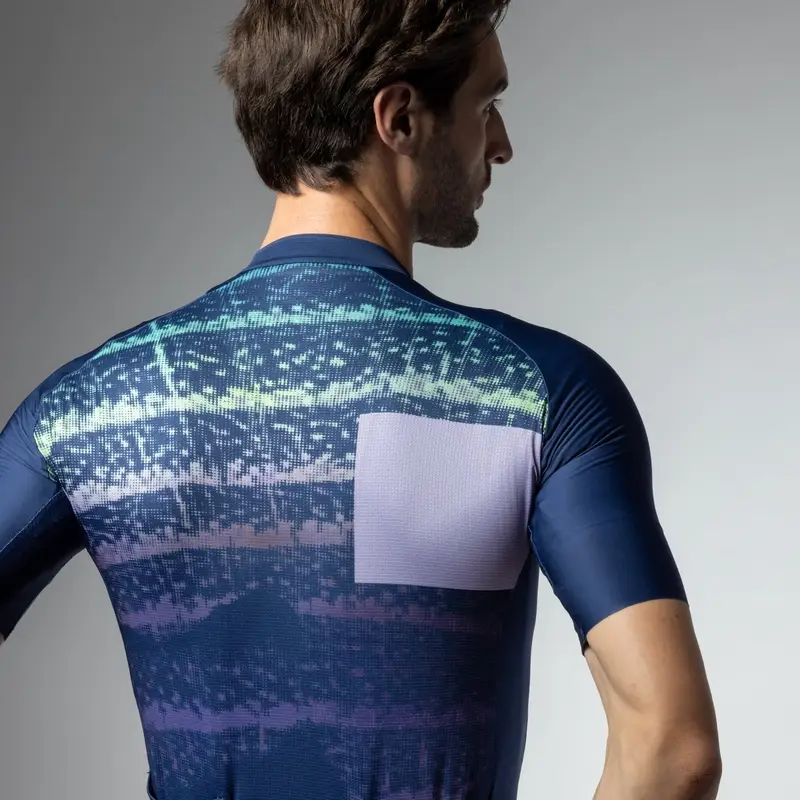 Kurzarm Gravel Creek Off Road Blau Trikot Größe XL #1