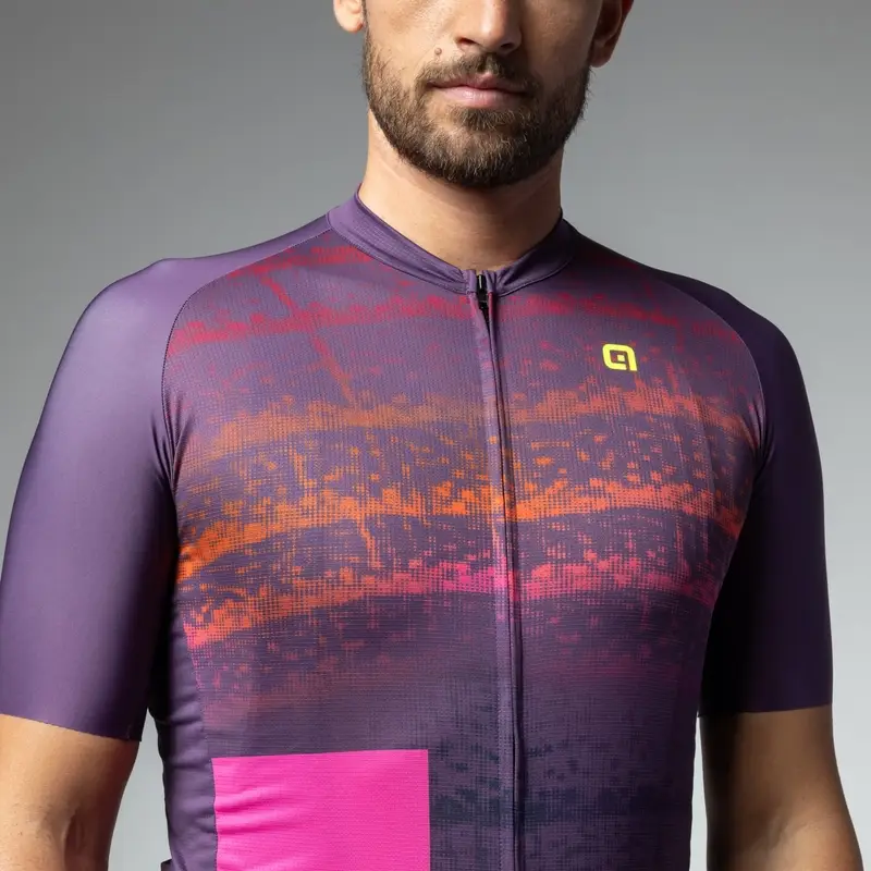 Kurzarm Gravel Creek Off Road Lila Trikot Größe XL #2