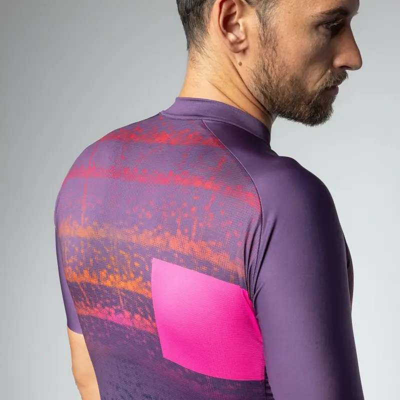 Kurzarm Gravel Creek Off Road Lila Trikot Größe XL #4