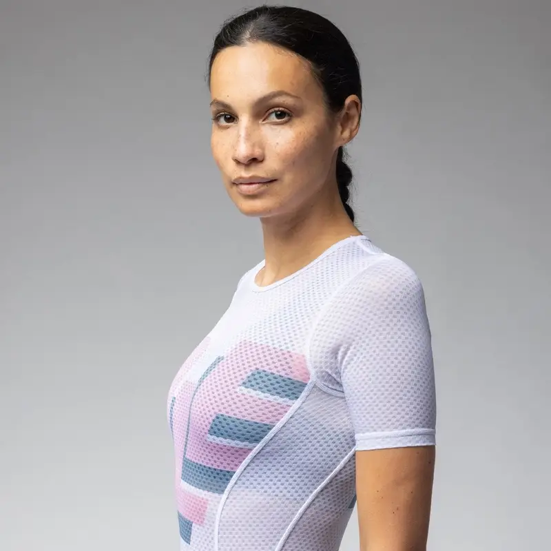 Maglia Intima A Maniche Corte Multiverso Donna Bianco Taglia XS #2