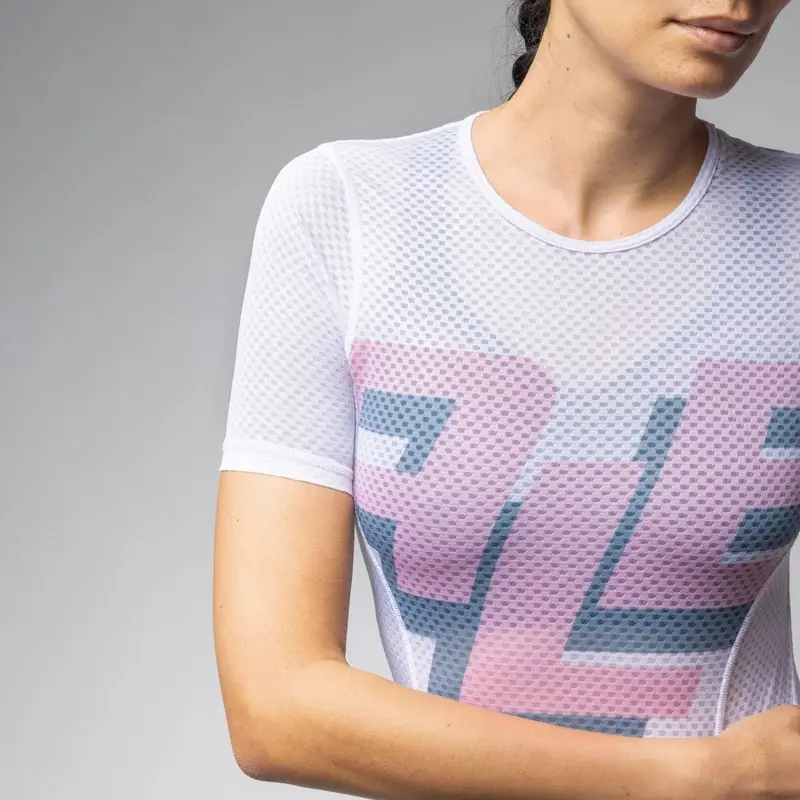 Maglia Intima A Maniche Corte Multiverso Donna Bianco Taglia XS #3