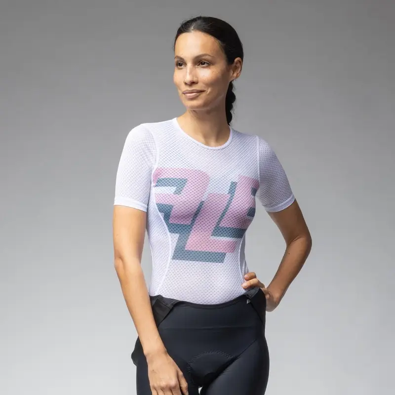 Tamaño de mujer blanca multiverso de camisa corta de color corto - image