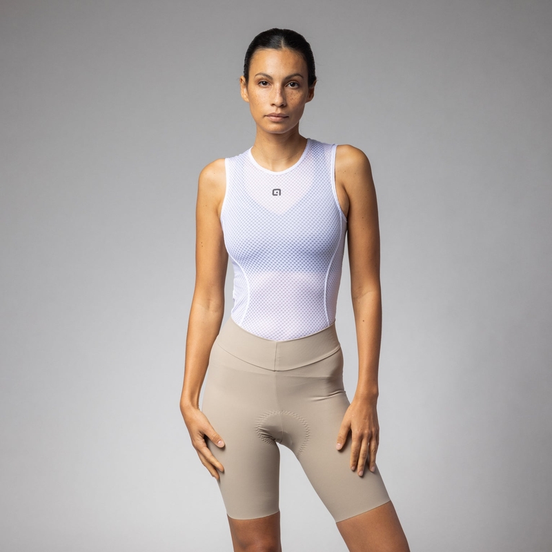 Cortos de Carretera Master 2.0 PR-E Mujer Beige Talla S
